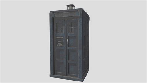 2nd 3rd Doctors Tardis 1969 1971 3d Model By Conor Norwood