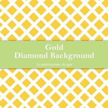 Gold Diamond Pattern Background by Studio Seventy One | TPT