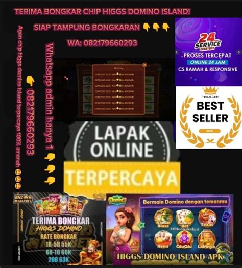 Agen Higgs Domino Island Resmi Terima Bongkar Chip Buka 24 Jam