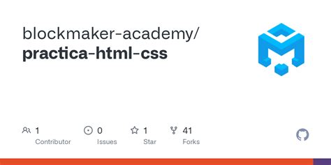 Github Blockmaker Academy Practica Html Css