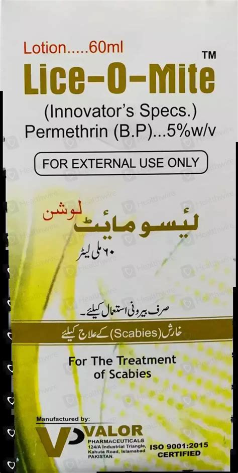 Lice O Mite 5 60ml Lotion Price In Pakistan Uses Dosage Side Effects