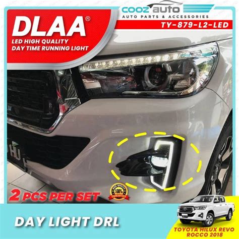 DLAA Toyota Hilux Revo Rocco 2018 2019 Daylight Daytime DRL With