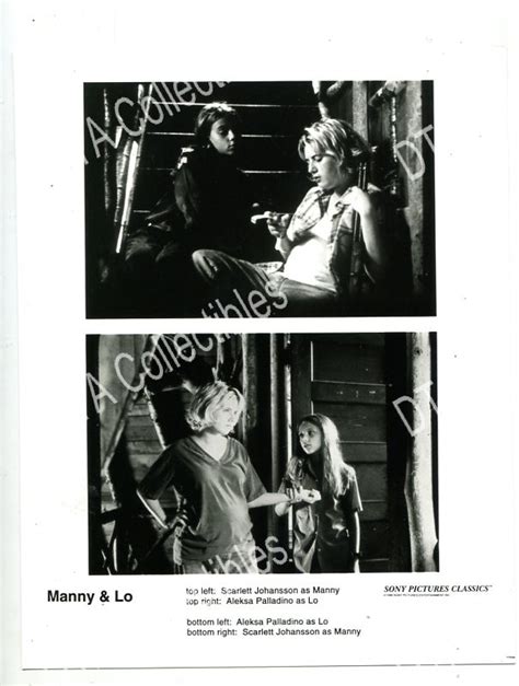 MANNY & LO-8X10-STILL-SCARLETT JOHANSSON-ALEKSA PALLADINO-COMEDY-DRAMA VF/NM: Fine Softcover ...