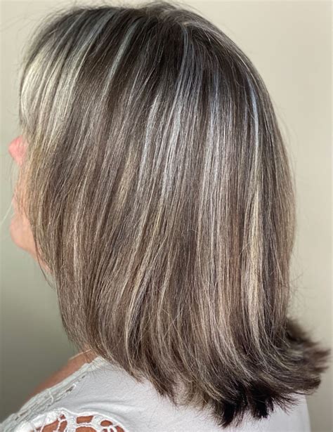 30 Coolest Ideas On Gray Blending For Dark Hair Artofit