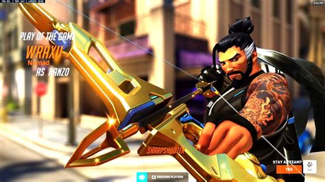 Wraxu Best Hanzo In The World Potg Overwatch 2 Top 500 Youtube