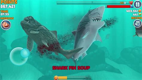 Hungry Shark Evolution: MEGALODON iPhone Gameplay - YouTube