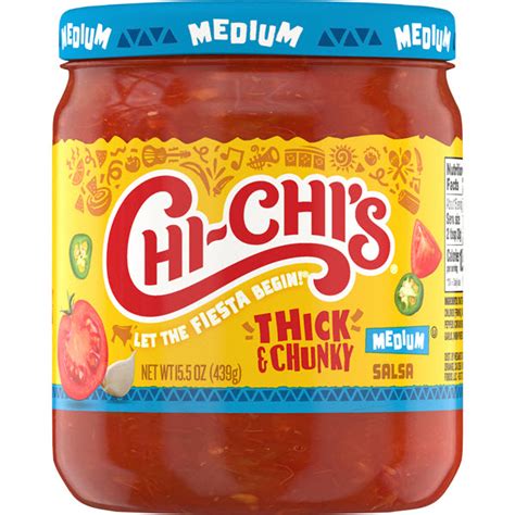 Thick Chunky Salsa Medium Salsas Dips CHI CHIS Brand Chi Chi S