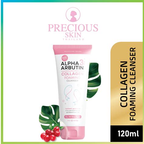 Jual Precious Skin Thailand Alpha Arbutin 3 Collagen Foaming Face