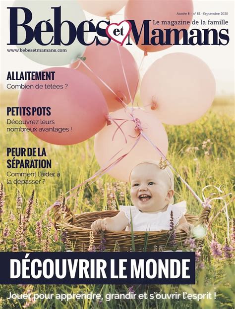 Magazine Gratuit Bébés et Mamans Grossesse Septembre 2020 Bébés