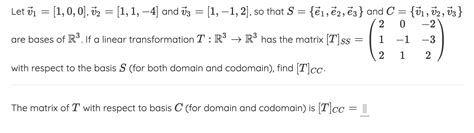 Solved Let v⃗ 1=[1,0,0] , v⃗ 2=[1,1,−4] and v⃗ 3=[1,−1,2] , | Chegg.com