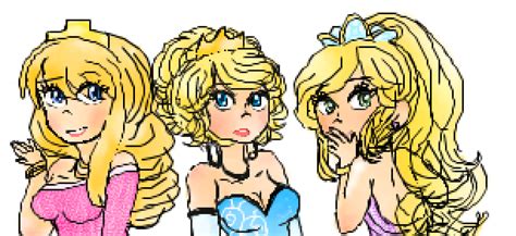 Disney Blondes By Onlyaj On Deviantart