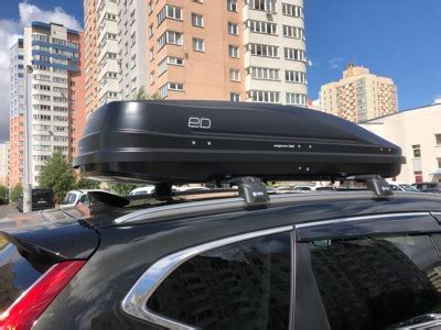 Багажник на рейлинги TURTLE AIR 2 на интегрированные рейлинги в Минске
