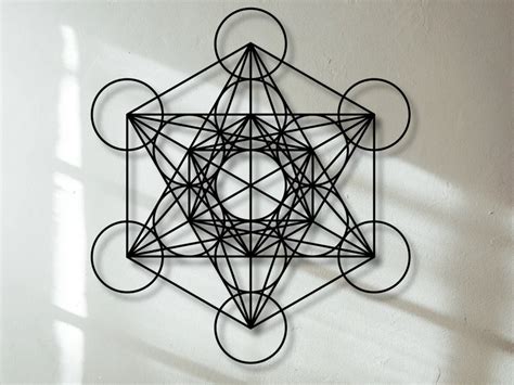 Metatron S Cube A Sacred Geometry Symbol For Balance And Harmony