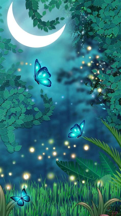 Butterfly With Magic Wallpapers - Wallpaper Cave