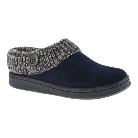 Women S Clarks Knit Collar Clog Slipper