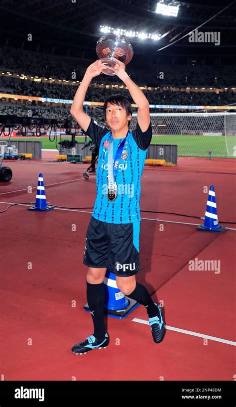 Kengo Nakamura Of Kawasaki Frontale Celebrates After Winning The