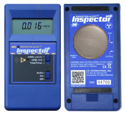 Se Inspector Usb Geiger Counter Digital Handheld Nuclear Radiation