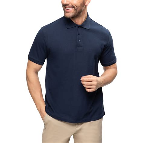 Men's Big And Tall Performance Polo Shirt - Walmart.com