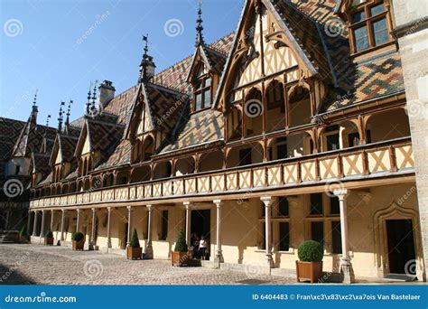 The Hospices de Beaune stock image. Image of hospital - 6404483