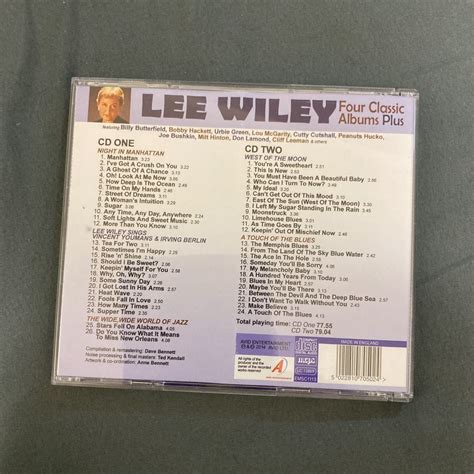 Yahoo Lee Wiley Four Classic Albums Plus Cd