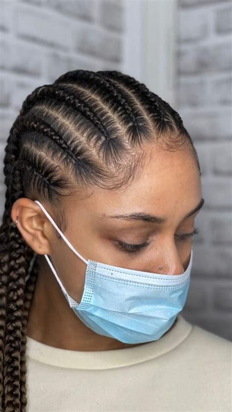 Pin By ️ On Pins By You Braided Cornrow Hairstyles Natural Hair