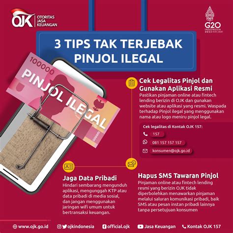 OJK Indonesia On Twitter Agar Tak Terjebak Pinjol Ilegal Simak 3