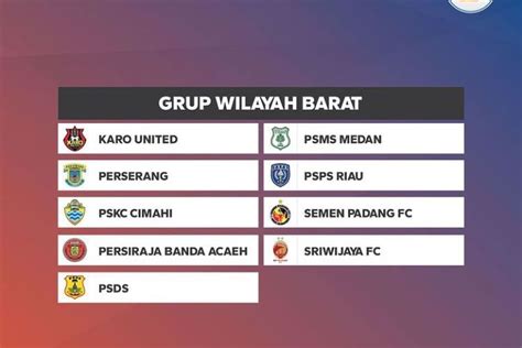 Update Peringkat Liga 2 Wilayah Barat PSDS Deli Serdang Terpuruk Di