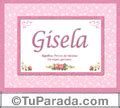 Gisela Significado De Gisela