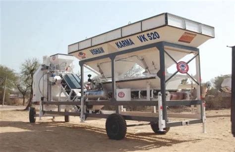 Electric Fully Automatic Mobile Drum Mixer Concrete Batching Plant At