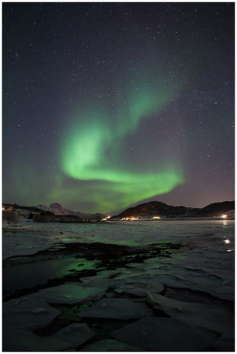 Aurore boréale aux Lofoten : Nuit : Îles Lofoten et Vesterålen ...