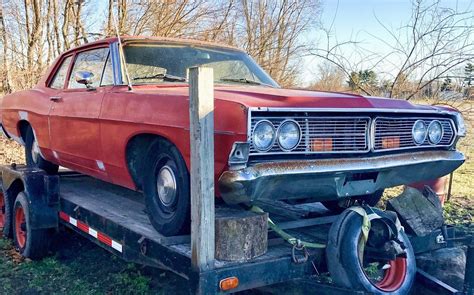 390 V8 Included 1968 Ford Custom 500 Barn Finds