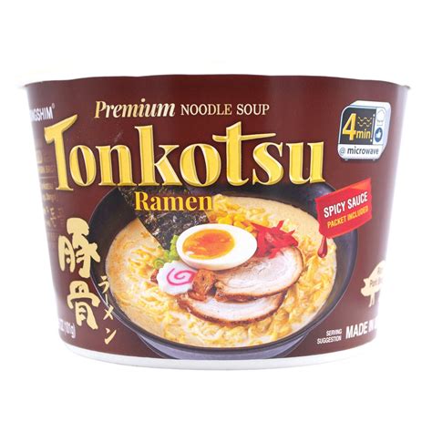 Nongshim Premium Tonkotsu Ramen — Snackathon Foods