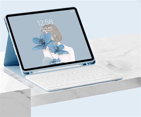 Чехол с магнитной клавиатурой для iPad Air 4 3 2 1, чехол 2022, 7, 8 ...