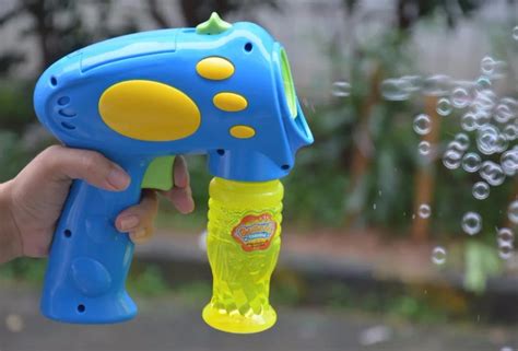 CIKOO Electric Bubble Gun Children Water Blowing Toy Blowing Wubble ...