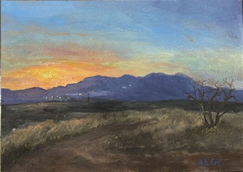 Painting Tombstone Twilight Laguna Plein Air Painters Fundraiser