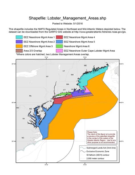 Lobster Management Areas | NOAA Fisheries