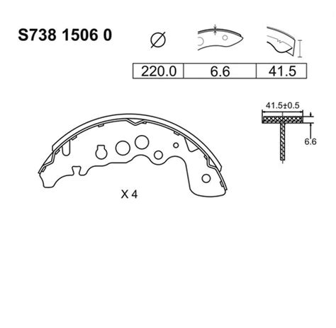 Zapatas De Tambor Traseras Chevrolet Tracker Env O Gratis