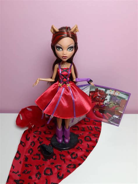 Monster High Scarily Ever After Clawdeen Wolf As Little Dead Etsy