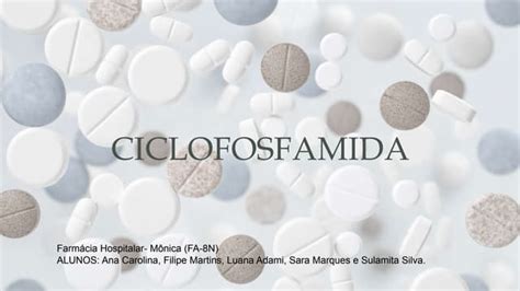 Ciclofosfamida Pptx