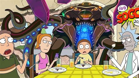 Rick And Morty Anime Spinoff Season 7 Teasers At Sdcc 2023