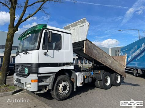 Mercedes Benz Actros 2640 Full Steel EPS 3 Ped Airco Meiller Dump