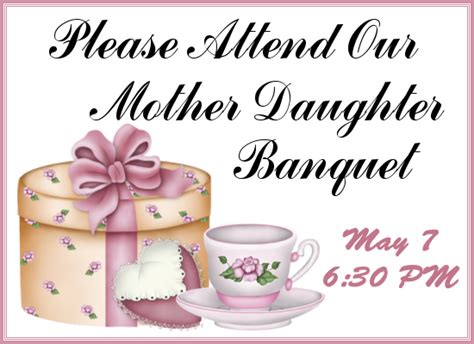 Mother Daughter Banquet Church Of Peace