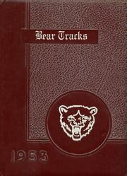 Barstow High School - Bear Tracks Yearbook (Barstow, TX), Covers 1 - 1