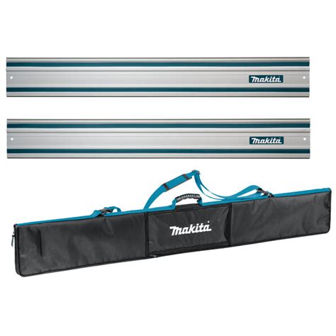 Makita Guide Rail Set 2 X 15m Guide Rails Connector And Rail Carry