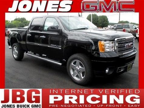 Purchase New New 2014 Gmc Sierra 2500hd 4wd Crew Cab Denali Diesel Msrp 66795 Black Onyx In