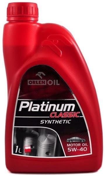 Olej Orlen Oil Platinum Classic Synthetic W L Autod Ly A Autopot Eby