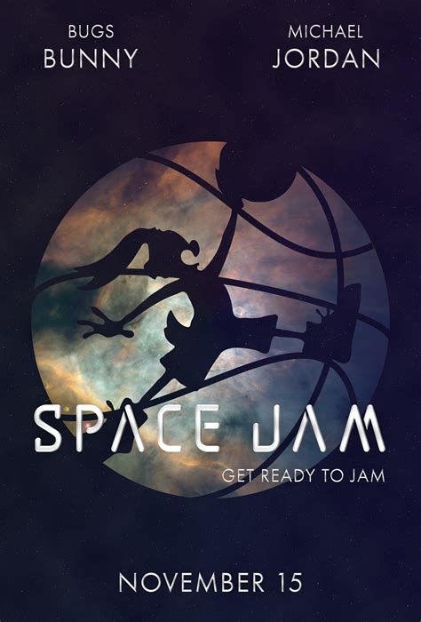 Space Jam Movie Poster on Behance