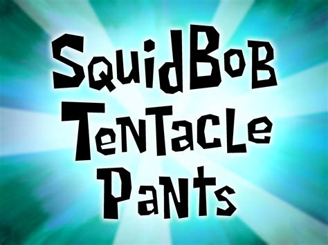 Octbob Tentakelpants Spongebob Squarepants Wiki Fandom