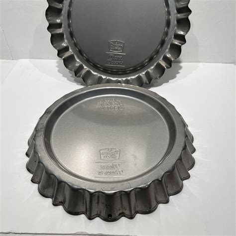 Duncan Hines Tiara Desserts Ekco Bakers Secret Pie Tart Quiche Pan