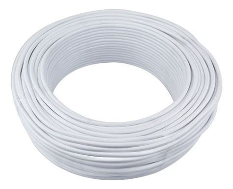 Cabo Flex Vel Pp Extens O X Mm Rolo Metros Branco Mercado Livre